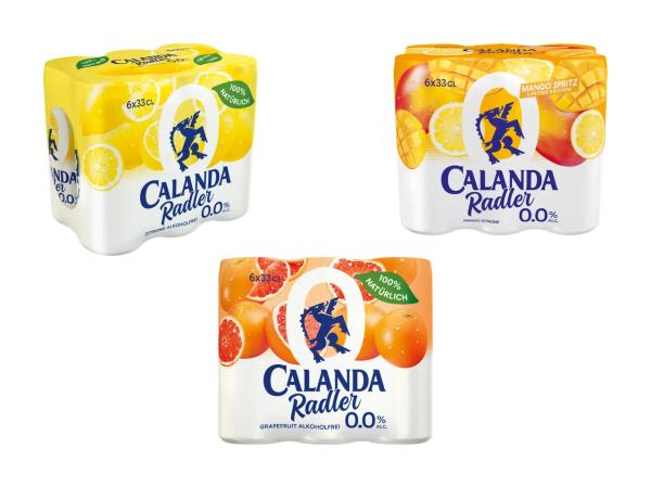 Radler Calanda sans alcool