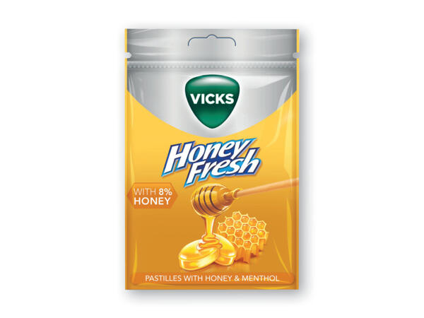 Vicks sukkerfri halspastiller