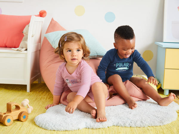 Baby's Character Long-Sleeved Bodysuits