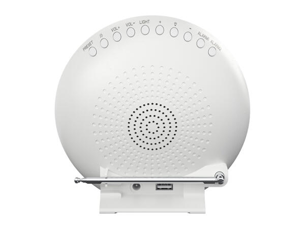 Auriol Light Alarm Clock with DAB+ Radio