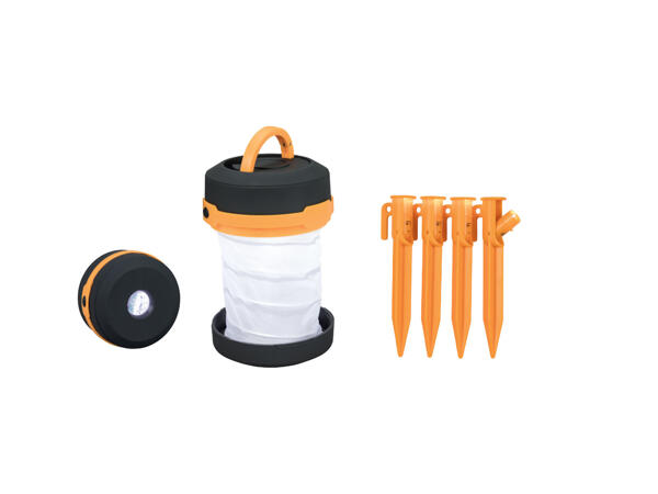 Foldable Camping Light / LED Tent Pegs