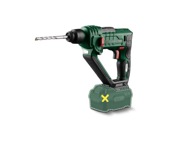 Parkside 20V SDS-Plus Cordless Hammer Drill - Bare Unit