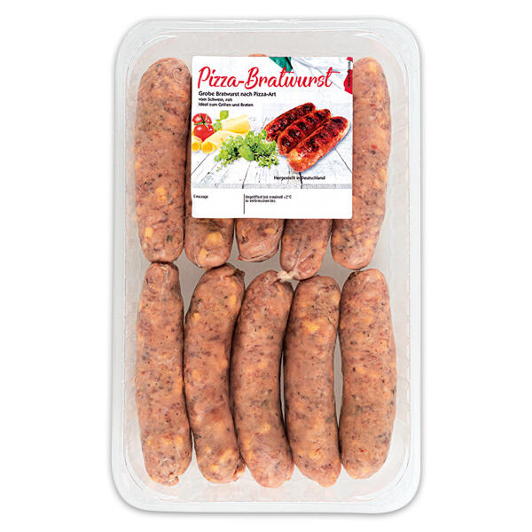 Pizza Bratwurst