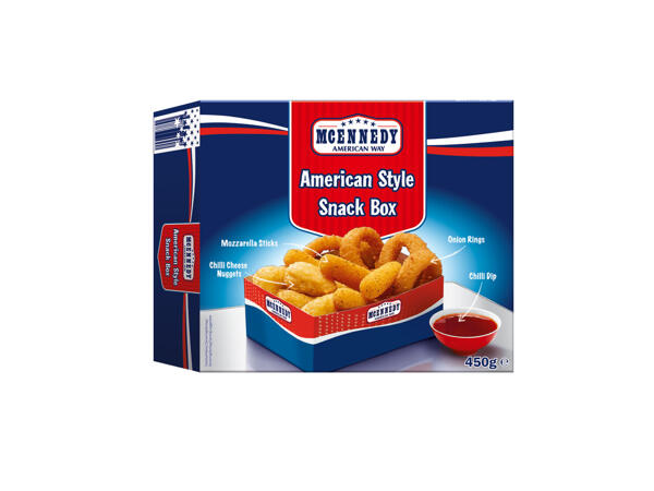 American snack box