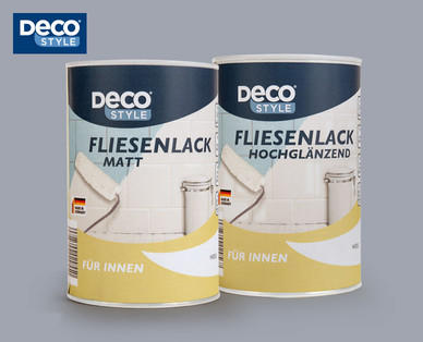DECO STYLE Fliesenlack