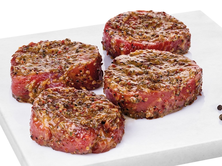 DELUXE Rinderhüftsteaks mit Trüffelmarinade