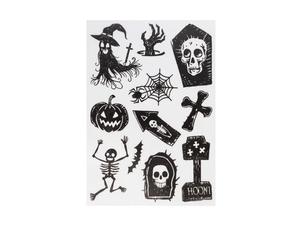 Fluorescent Halloween Stickers