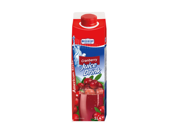 Boisson de canneberge