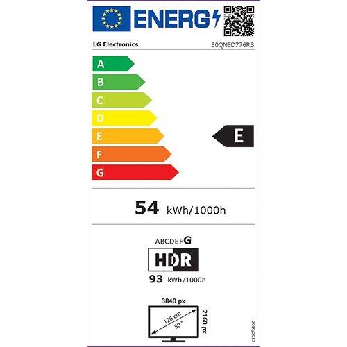 LG 50" (126cm) 4K QNED 776RB Smart TV inkl. Soundbar