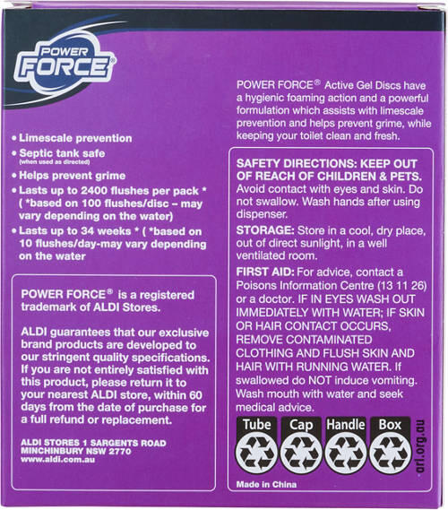 Assorted Toilet Active Gel Discs 2 Pack