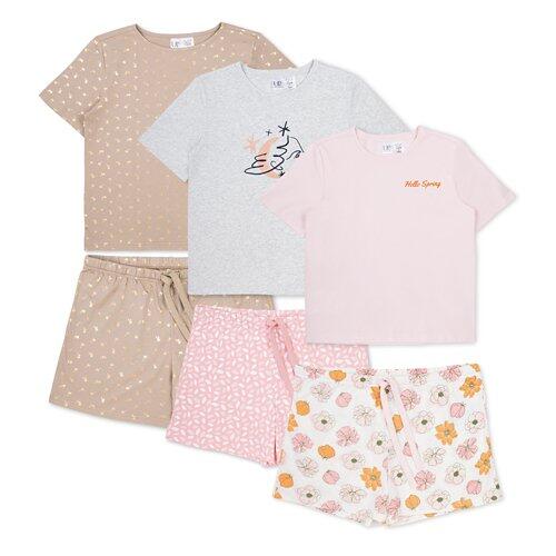 UP 2 FASHION WOMEN Damen-Metallic-Pyjama