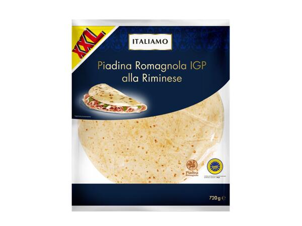 "Rimini-style" Piadina Romagnola PGI XXL