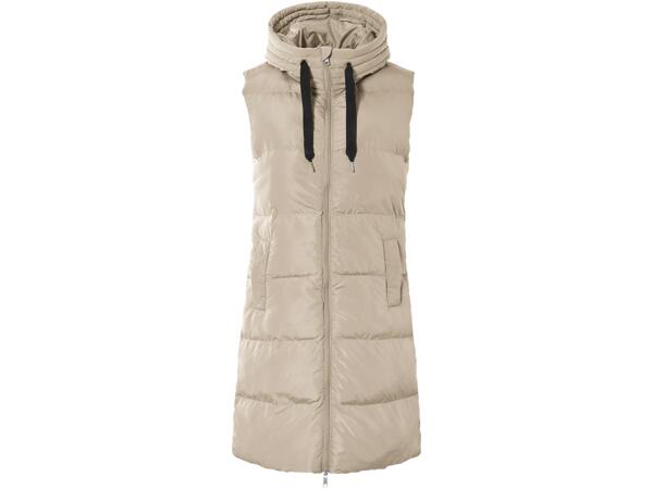 Ladies' Longline Padded Gilet