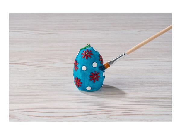 Crelando Paint Your Own Easter Decorations - 12 Piece Set - Easter Eggs