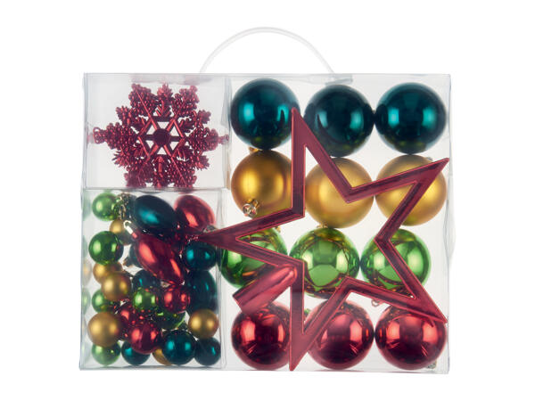 Livarno Home Christmas Tree Decorations - 51 pack