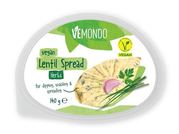 VEMONDO Vegansk linsespread