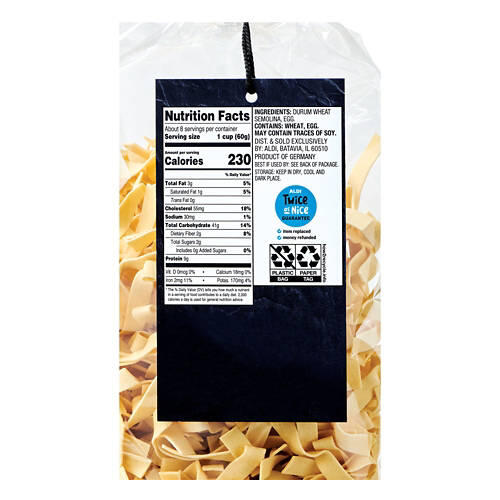 Traditional Cut Ribbon Noodles, 17.64 oz