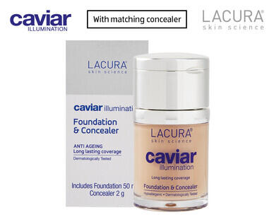 Caviar Long Lasting Anti-Ageing Foundation with Concealer 50ml