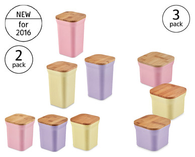 Bamboo Storage Canisters