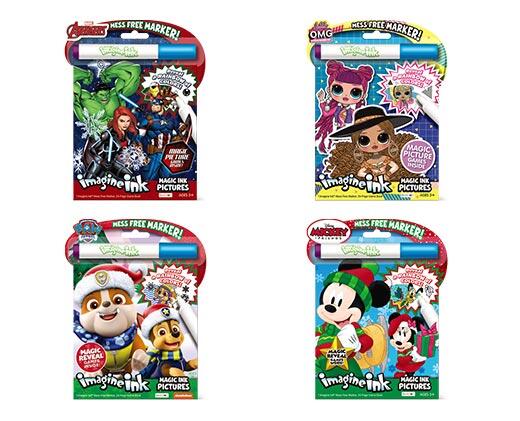 Bendon 
 Magic Ink or Mess-Free Games