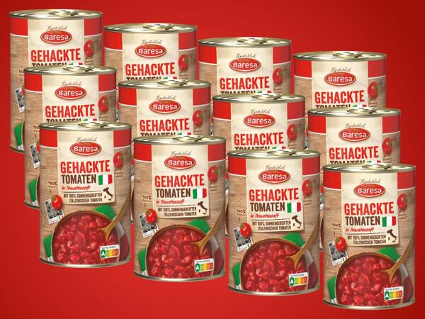Gehackte Tomaten