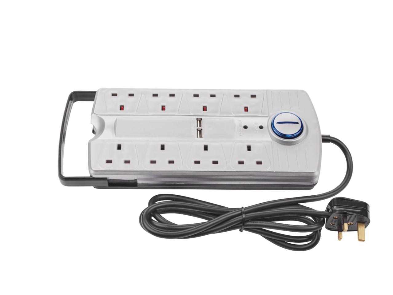POWERFIX Extension Lead with Surge Protection
