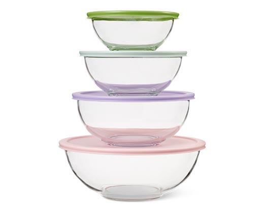 Crofton Glass Mixing Bowl Set