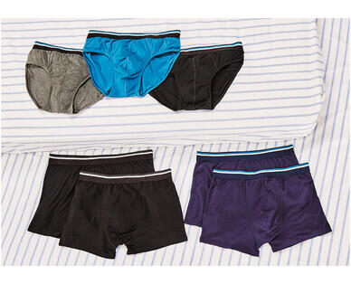 Men's Modal Blend Trunks 2pk or Briefs 3pk