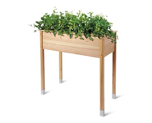 Belavi Wooden Raised Planter