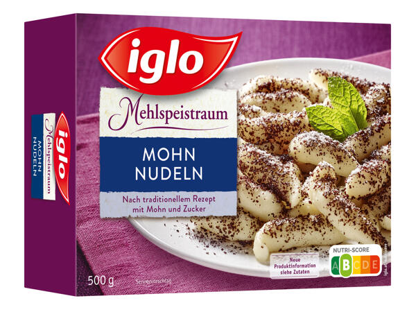 Iglo Mohnnudeln