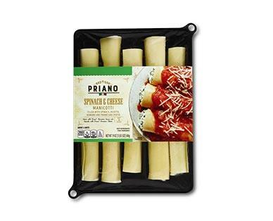 Priano Spinach & Cheese Manicotti