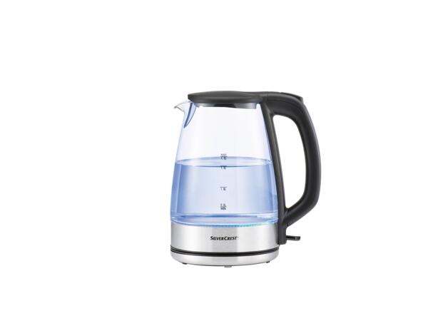 Colour Changing Glass Kettle