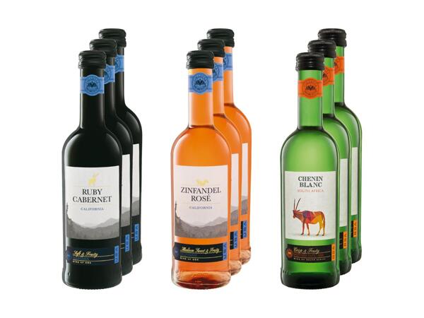 Vini d'oltreoceano in bottiglia piccola (azione valida solo nella Svizzera tedesca e nella Svizzera romanda)