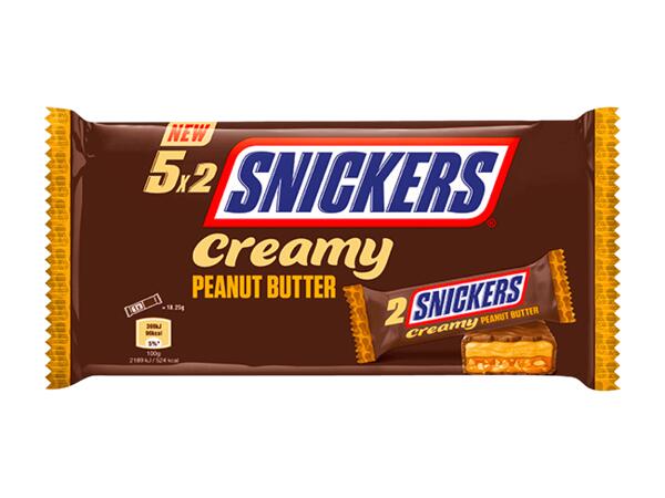 Snickers Creamy Peanut Butter, 5 pezzi