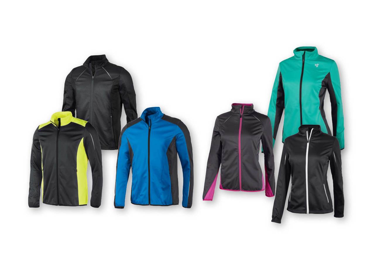 CRIVIT Ladies'/Men's Softshell Cycling Jacket
