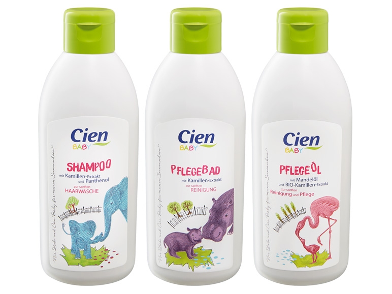 CIEN Pflegebad/Shampoo/Pflegeöl