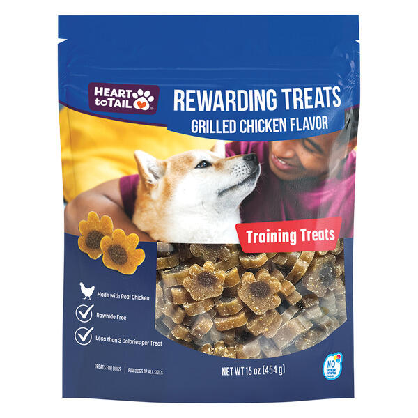 Heart to Tail Grilled Chicken Flavor Rewarding Dog Treat
