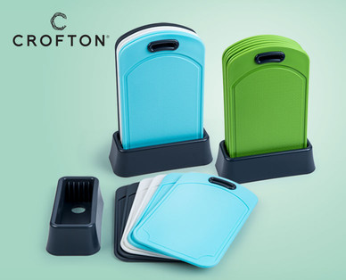CROFTON Frühstücksbretter-Set, 7-teilig