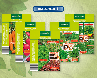 Nastro/Dischi di semina GARDENLINE(R)