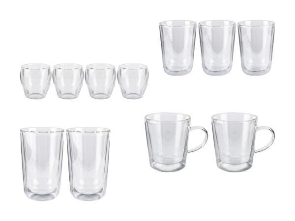 Verres à double paroi