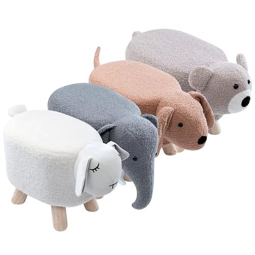 HOME CREATION Sgabello a forma di animale per bambini