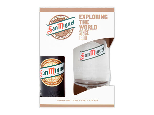 San Miguel Beer & Chalice Gift Pack