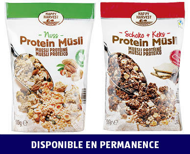 HAPPY HARVEST
MUESLI PROTÉINÉ