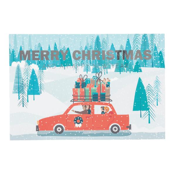 HOME CREATION(R) 				Carte de Noël (6 pcs) ou bon cadeau (2 pcs)