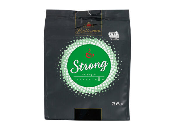 Dosettes de café strong