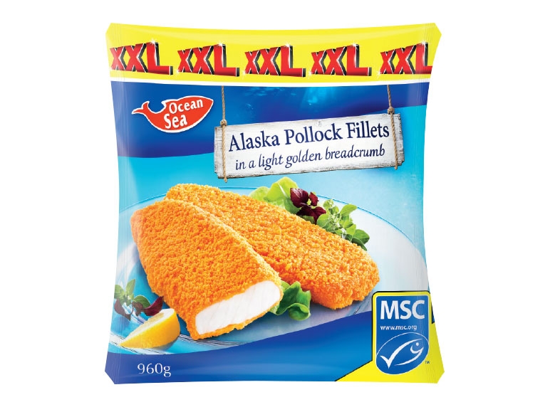 Gepaneerde koolvis MSC