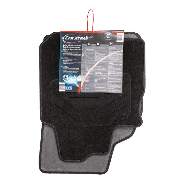 Jeu de tapis de voiture universel