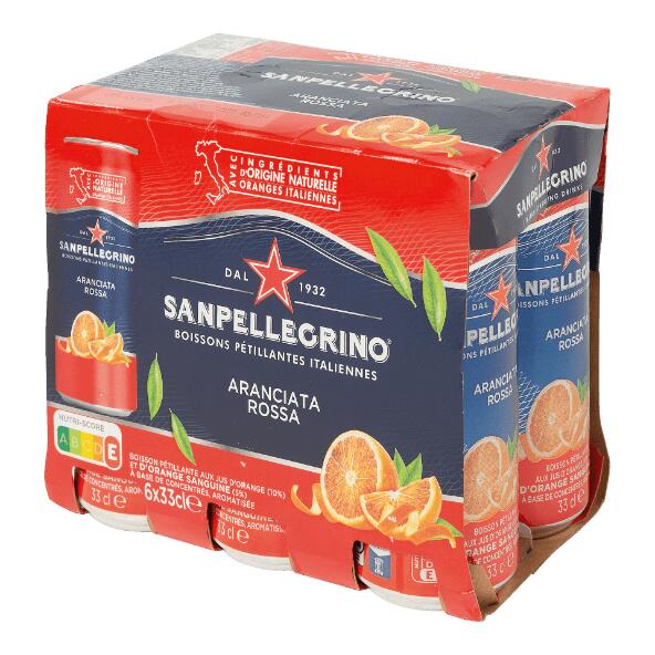 SAN PELLEGRINO(R) Aranciata rossa, 6 St.