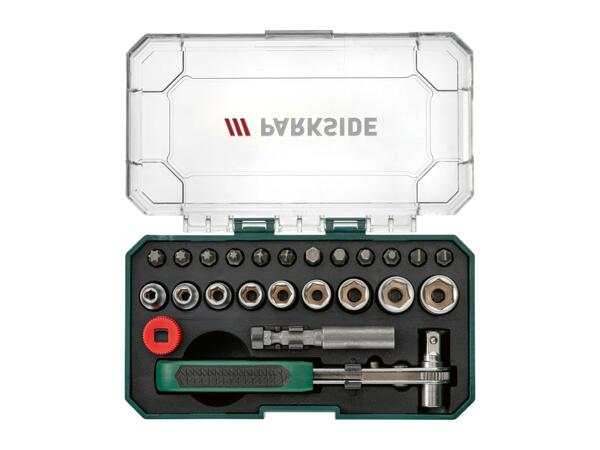 Parkside Precision Socket Set - 23 Piece Set