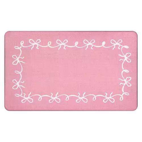 18" x 30" Valentine's Day Comfort Mat - Ribbons Border